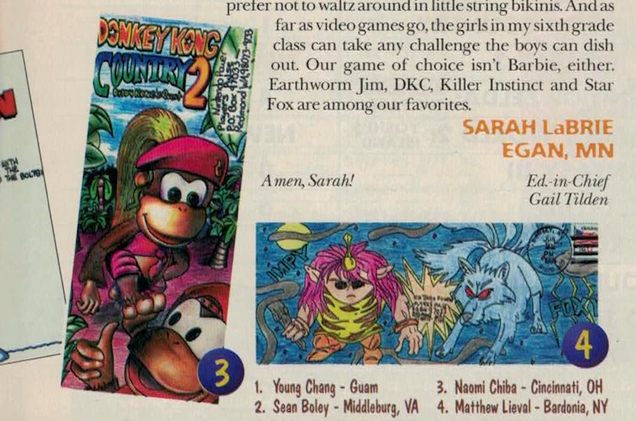 Illustration for article titled Back In The '90s, Nintendo Power Helped A Shy Fan Show Her Envelope Art To The World